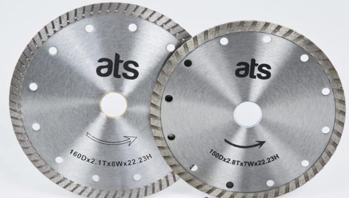 ATS Diamond Tools - Diamond Blades to fit 165mm x 20mm Plunge Saws