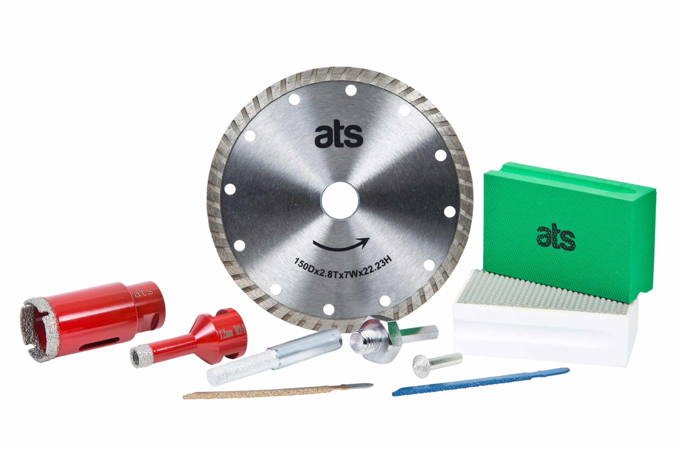 MaxTop Quartz Fitting Kit ATS Diamond Tools