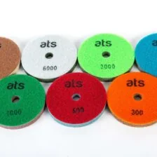 Quartz Rigid Sponge Diamond Polishing Pads