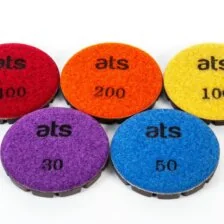 Spiral Diamond Hybrid Wet/Dry Concrete Polishing Puck