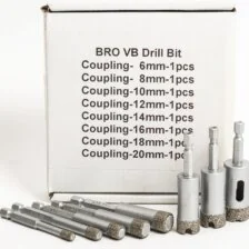 Dry Porcelain Diamond Drill Bits Easy Coupling