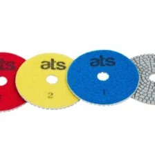 3 Step White Flexible Wet Diamond Quartz Pads