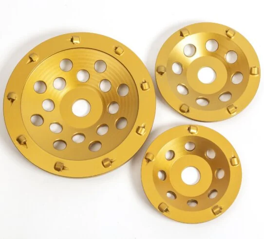 ATS Diamond Tools PCD Cup Wheels for efficient surface coatings removal and preparation, available in multiple sizes