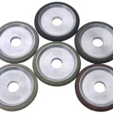 Drainer Groove Flute Polishing Wheels Diamond Resin