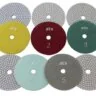5 Step Flexible White Quartz Diamond Polishing pads