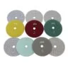 5 Step Flexible White Quartz Diamond Polishing pads