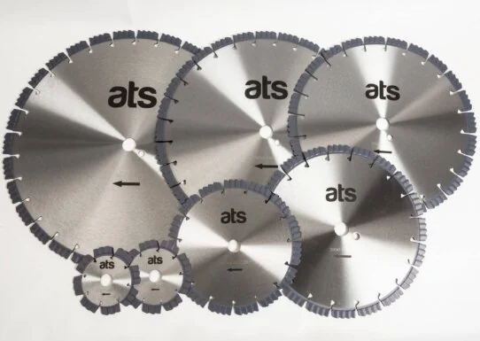 ATS Diamond Tools Marlin Laser Welded Blade 115mm-450mm for cutting hard stone and concrete materials