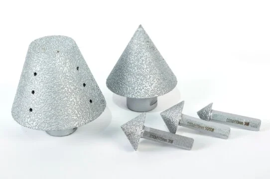 ATS Diamond Tools Vacuum Brazed Countersink Cone M14 for stone and porcelain grinding